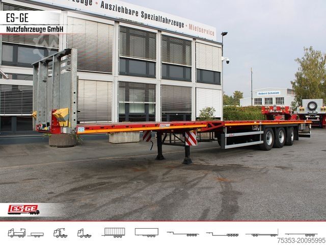 Auflieger mit Arbeitsbühne FAYMONVILLE MAX Trailer MAX200 Telesattel