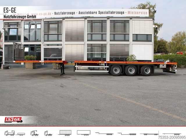 Working platform semitrailer FAYMONVILLE MAX Trailer MAX200 Telesattel