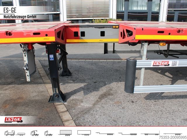 Working platform semitrailer FAYMONVILLE MAX Trailer MAX200 Telesattel