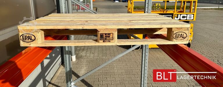 Schwerlastregal ca. 14 lfm Palettenregale H: 450cm Fachlast: 3000 kg , 45 Palettenplätze