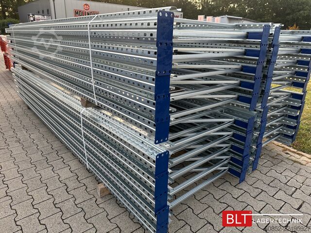 Schwerlastregal ca. 14 lfm Palettenregale H: 450cm Fachlast: 3000 kg , 45 Palettenplätze