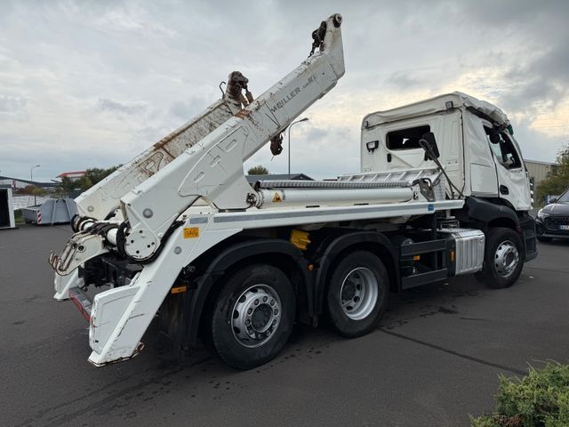 Skip truck MERCEDES-BENZ Actros 2543 6x2 Meiller AK 16.T