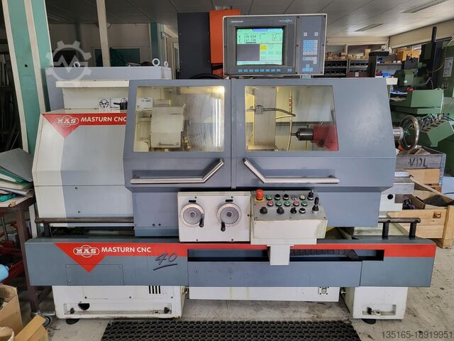 Zyklengesteuerte Drehmaschine MAS Masturn 40 cnc