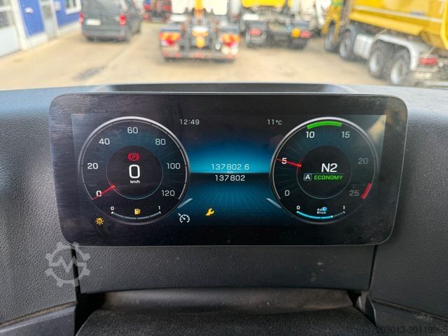 Abrollkipper MERCEDES-BENZ Arocs 3246 8x4 Abrollkipper Kran Palfinger 19001