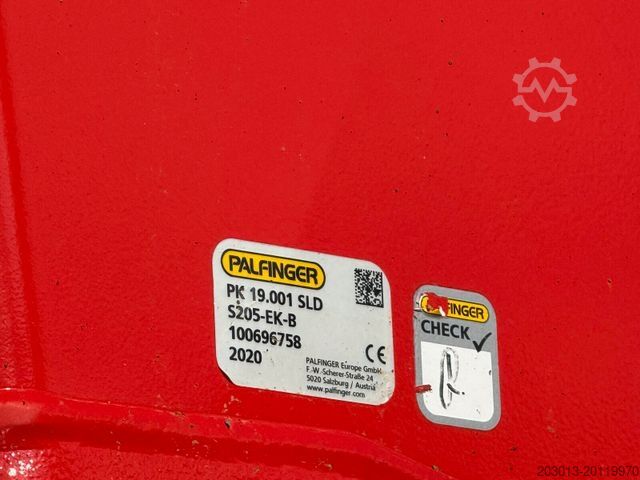 Autokran MERCEDES-BENZ Arocs 3246 8x4 Abrollkipper Kran Palfinger 19001