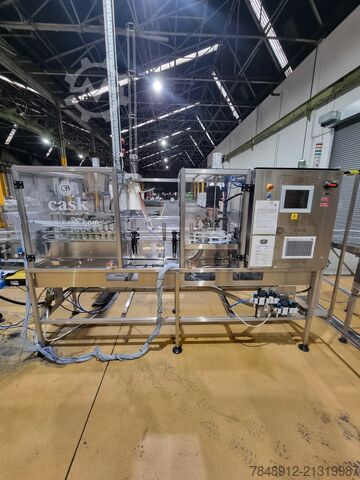 Dosenfüllmaschine Cask Brewing System 6 Head Can Filler, C02 and Seamer