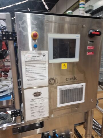 Dosenfüllmaschine Cask Brewing System 6 Head Can Filler, C02 and Seamer