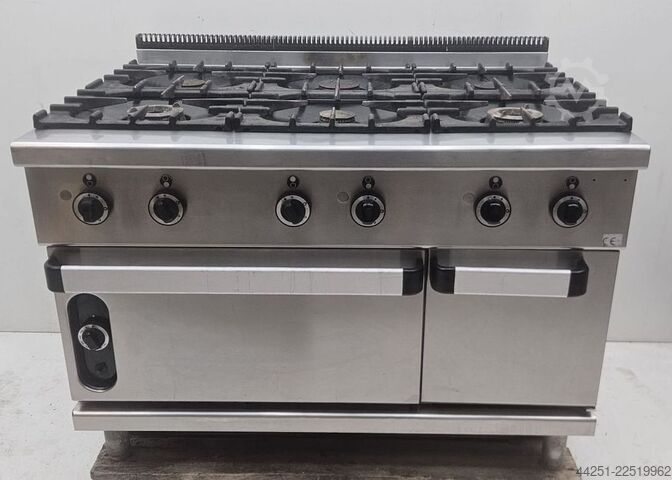 6-burner natural gas stove EKU C9F-6GS