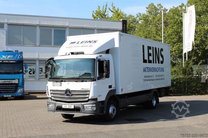 Box truck Mercedes-Benz Atego  1224 Koffer LDW LBW Klima Rolltor ANK
