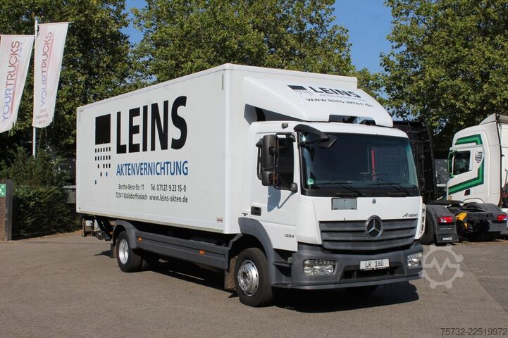 Box truck Mercedes-Benz Atego  1224 Koffer LDW LBW Klima Rolltor ANK