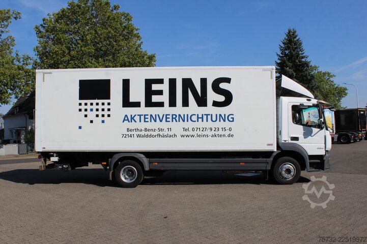Box truck Mercedes-Benz Atego  1224 Koffer LDW LBW Klima Rolltor ANK