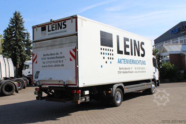 Box truck Mercedes-Benz Atego  1224 Koffer LDW LBW Klima Rolltor ANK