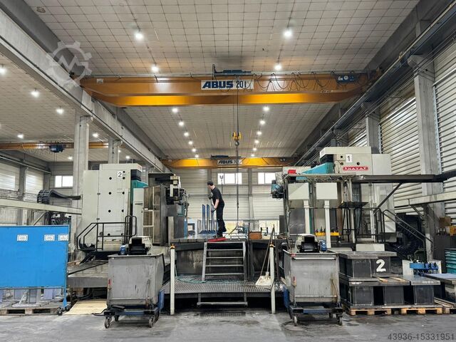 Bed milling machine 10400 x 2000 x 1800 mm ANAYAK HVM 11000 DUO