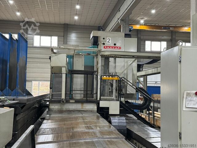 Bed milling machine 10400 x 2000 x 1800 mm ANAYAK HVM 11000 DUO