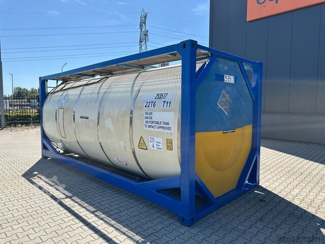 Tank container CIMC 20FT ISO 25.040L / UN PORTABLE  T11 / 2.5Y + CS...