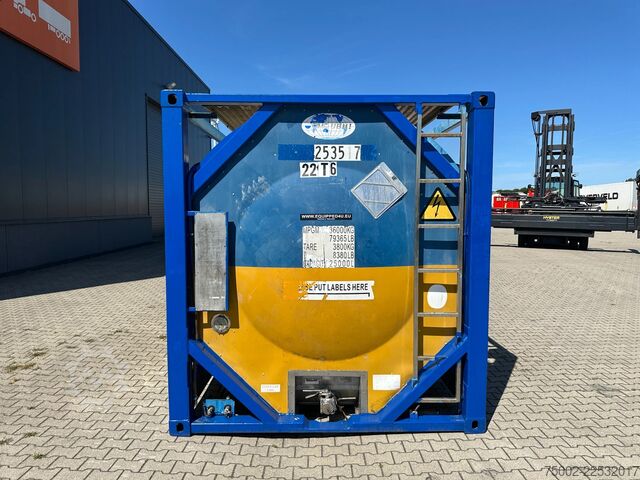 Tank container CIMC 20FT ISO 25.040L / UN PORTABLE  T11 / 2.5Y + CS...