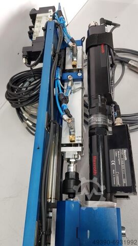 Electric dual screwdriving unit with automatic feed and pneumatic double stroke,; screwdriving techn BÖLLHOFF / BOSCH REXROTH UVS-100-2-R-E / EC302 SZ3 /