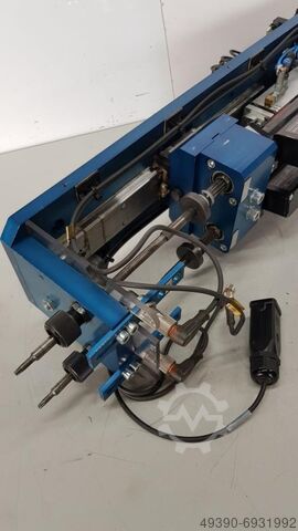 Electric dual screwdriving unit with automatic feed and pneumatic double stroke,; screwdriving techn BÖLLHOFF / BOSCH REXROTH UVS-100-2-R-E / EC302 SZ3 /