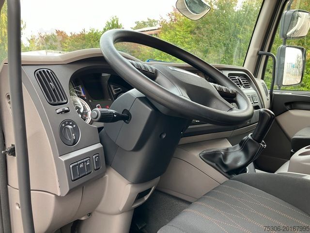 Flatbed truck with tarp DAF FA LF 260 12t Spier Pritsche Plane LBW