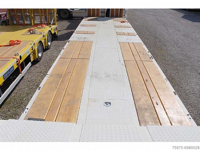 Lowbed construction machinery  carrellone collo doca ceylan rampe nuovo