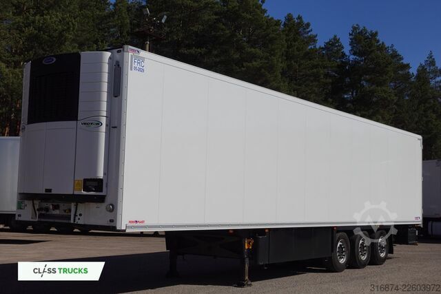 Reefer semitrailer SCHMITZ CARGOBULL Double Deck FP 60 Carrier Vector 1550 Lifting Axle