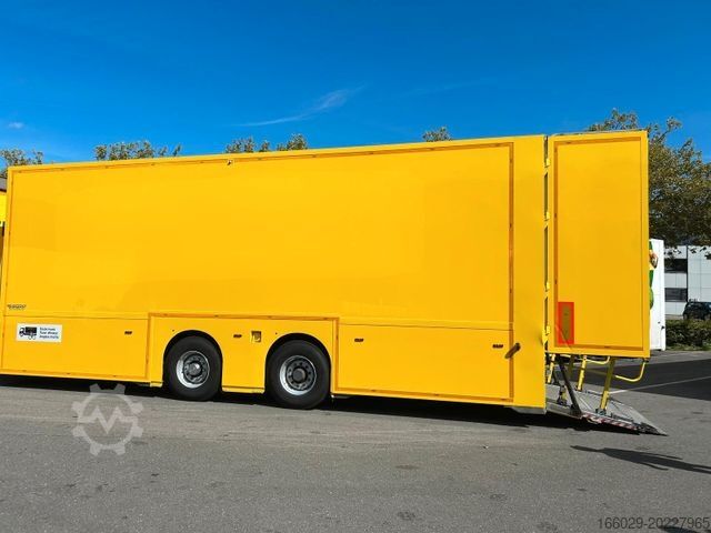 Box trailer Burgers Doppelstock Anhänger 80% mehr Laden!