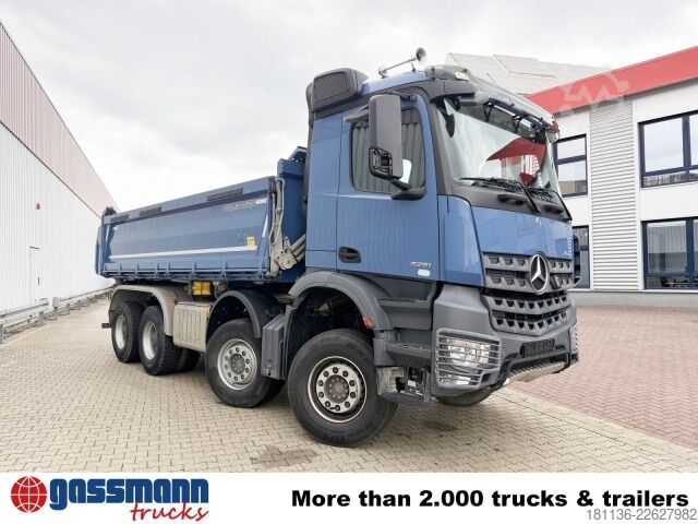 Kipper LKW Mercedes-Benz Arocs 3251 K 8x4/4, Retarder, Bordmatik