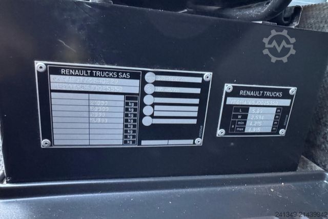 Standard tractor unit RENAULT T460 4x2 Hydraulik