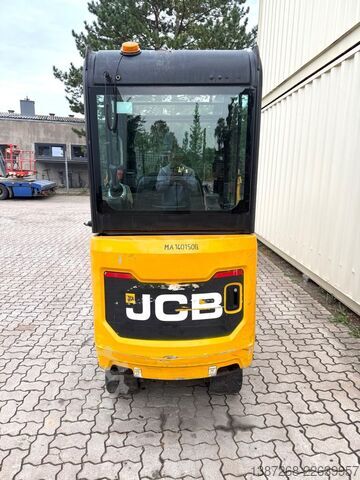 Minibagger JCB 15C-1 / 1.455 H /  3 x Löffel / Kabine
