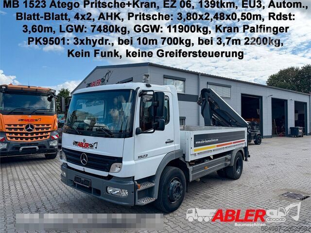 Flatbed truck MERCEDES-BENZ Atego 1523