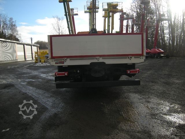 Flatbed truck MERCEDES-BENZ ACTROS 1830, Pritsche mit Kran HIAB X-HIDUO 092B