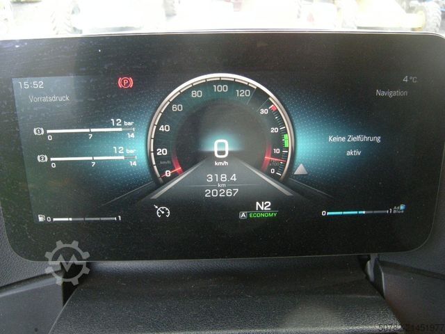 Flatbed truck MERCEDES-BENZ ACTROS 1830, Pritsche mit Kran HIAB X-HIDUO 092B