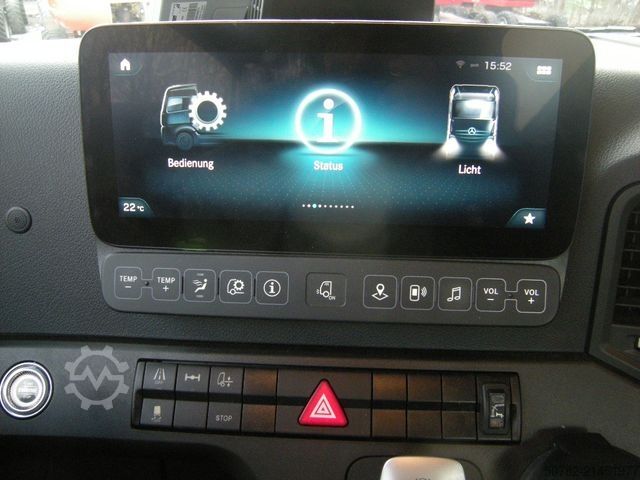 Flatbed truck MERCEDES-BENZ ACTROS 1830, Pritsche mit Kran HIAB X-HIDUO 092B