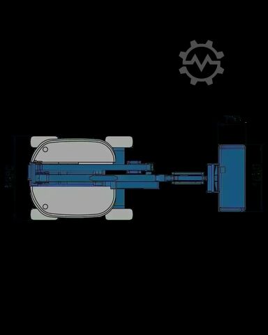 Articulating boom Genie Z45 XC