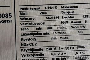 GASBRENNER WEISHAUPT G11 - 5450kw // G11 - 4750kw Mit Schaltschrank,Steuergerät