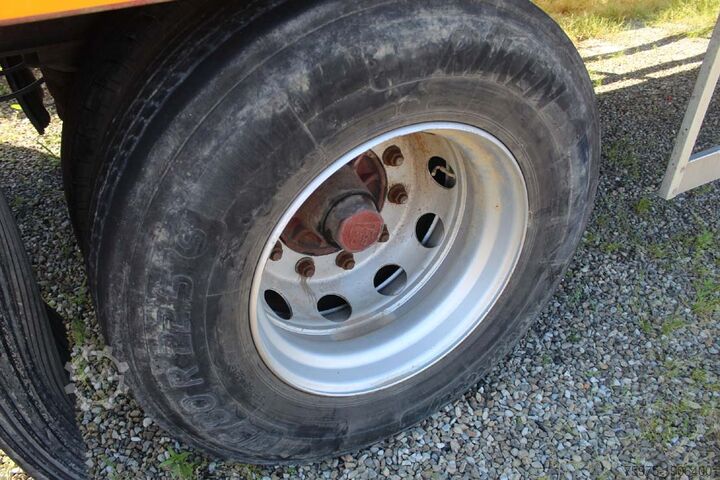 Open trailer bartoletti rimorchio cassona sponde 2assi usato