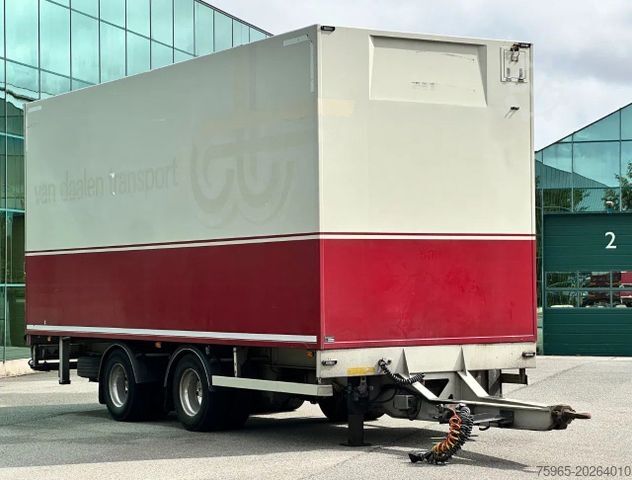 Reefer trailer Burg 2 AXLE VAN BEURDEN ISOLATED BOX TRS COOLING