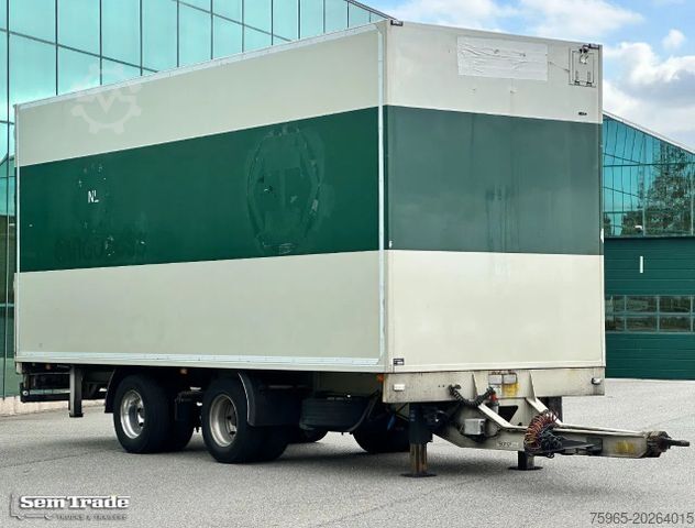 Reefer trailer Burg VAN BEURDEN ISOLATED BOX TRS COOLING HYDRAR