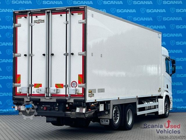 Refrigerated truck Scania R 410 B6x2*4NB LNG RETARDER FRIGO CHEREAU 765x250x