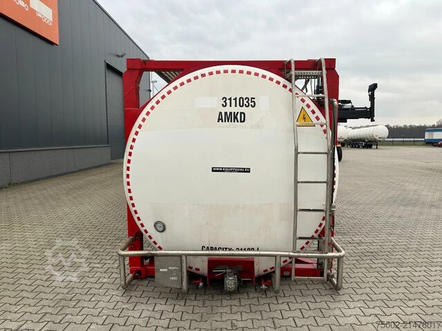 Tank container CPV 20FT SWAP BODY / 31.180L / steam heating / T11 ...