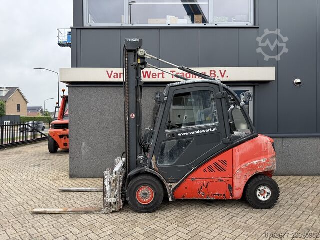 Linde H35D duplex 440 / sideshift / fork positioner / 2007 / 16,500 hours DIESEL LINDE H35D duplo440 / sideshift / vorkversteller / 2007 / 16.500 uur DIESEL