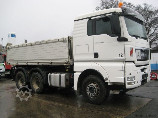 Tipper truck MAN 33.440 TGX Automatik 6x4 / 1 Fahrer / TÜV 05-26