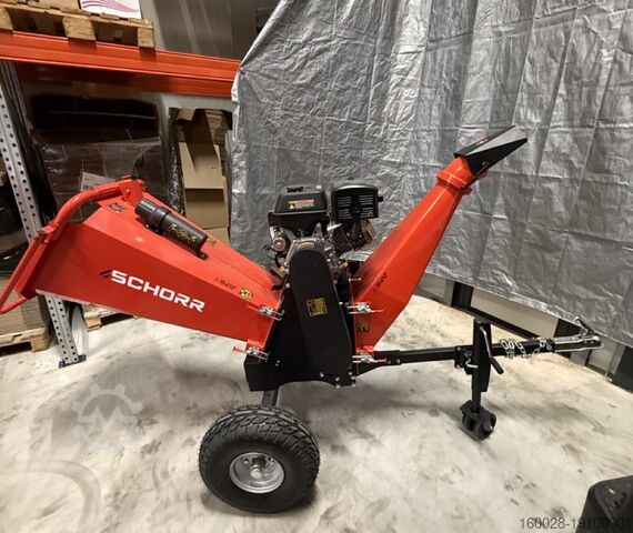 Häcksler Schredder Benzinhäcksler E-Star SCHORR Holzhäcksler RR150THX 150mm