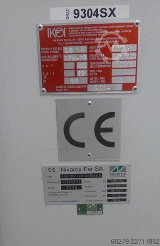 Vier Glühdurchläufe IKEO TAPIS