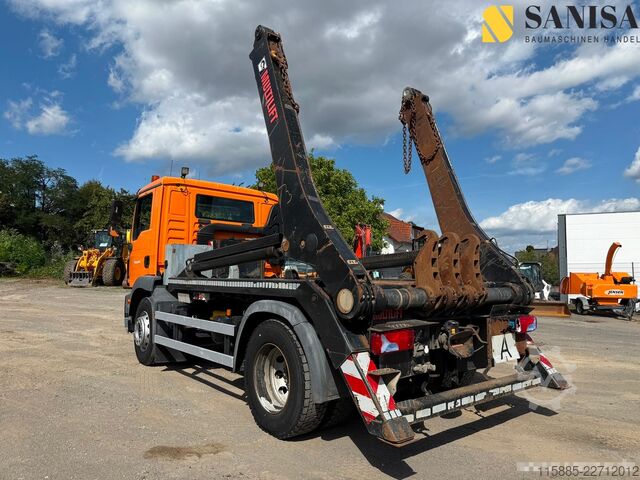 Absetz-Kipper MAN TGM 18.320/HIAB FTR12/Funk/Tele/Klima