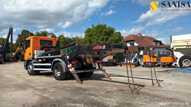 Absetz-Kipper MAN TGM 18.320/HIAB FTR12/Funk/Tele/Klima