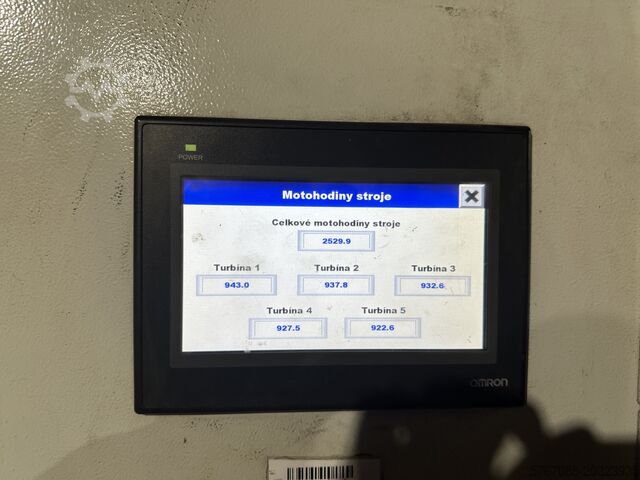 Hook type Blasting Machine 5 turbines Kovo Staněk TZNZ 5