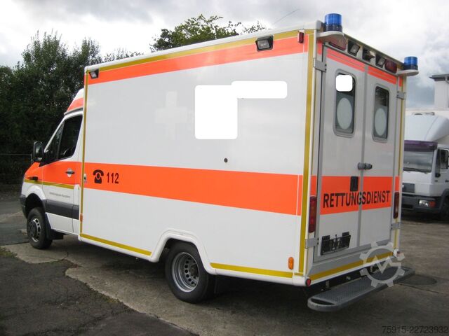 Feuerwehrfahrzeug MERCEDES-BENZ 515CDI Sprinter WAS RTW Allrad 4x4 *TÜV 08/2027*