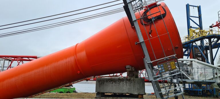 Offshore-Kran Liebherr Crane BOS 2600-25 D