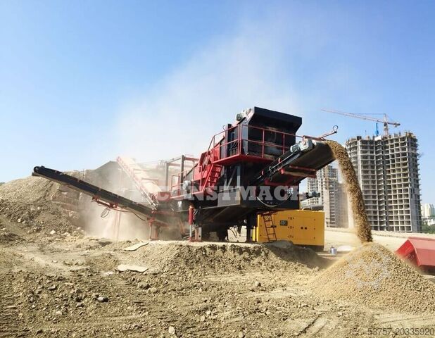 Brechanlage/Mobile Brechanlage Constmach Mobile Crushing Plant Mobile Limestone Crusher Plant 150-200TP